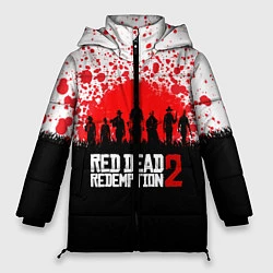 Куртка зимняя женская RDR 2: Red Blood, цвет: 3D-черный
