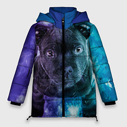Куртка зимняя женская Милый пёс, цвет: 3D-черный
