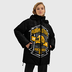 Куртка зимняя женская PUBG: Focussed 66, цвет: 3D-светло-серый — фото 2