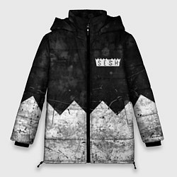 Куртка зимняя женская BONES: SESH Team, цвет: 3D-светло-серый