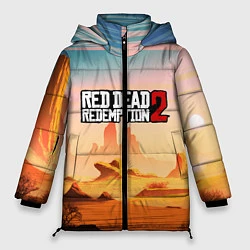 Куртка зимняя женская RDR 2: Wild West, цвет: 3D-черный