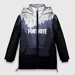 Куртка зимняя женская Fortnite: Dark Forest, цвет: 3D-красный