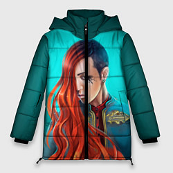 Куртка зимняя женская Big Bang: G-Dragon, цвет: 3D-светло-серый