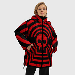Куртка зимняя женская TOP: Hypnotize, цвет: 3D-черный — фото 2