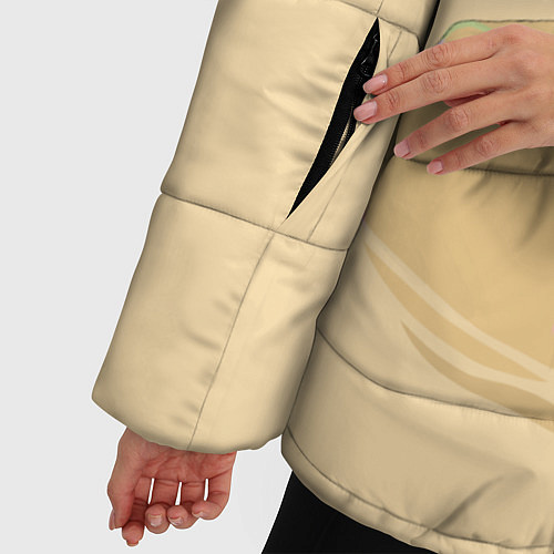 Женская зимняя куртка Park Jimin / 3D-Черный – фото 5