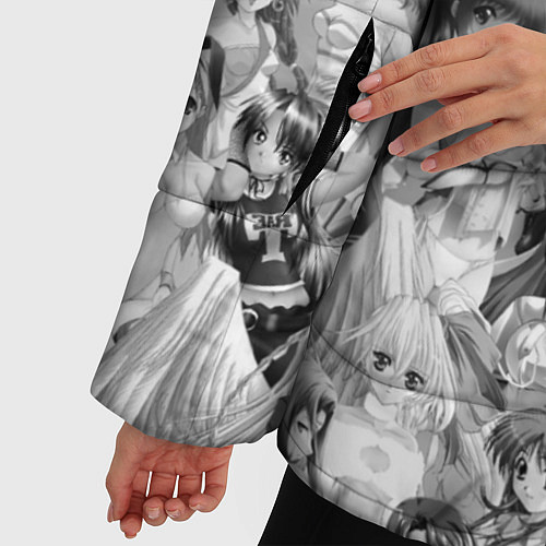 Женская зимняя куртка HENTAI / 3D-Черный – фото 5