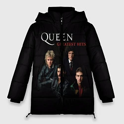Куртка зимняя женская Queen: Greatests Hits, цвет: 3D-черный