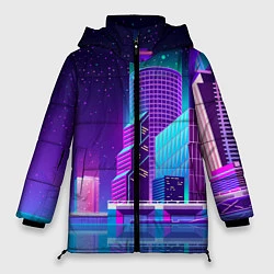 Куртка зимняя женская Neon Nights, цвет: 3D-светло-серый