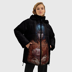 Куртка зимняя женская Sally Face: Despair, цвет: 3D-черный — фото 2