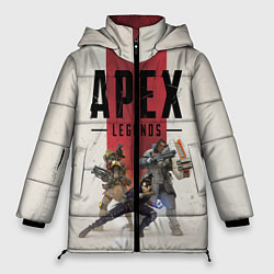 Куртка зимняя женская Apex Legends, цвет: 3D-красный