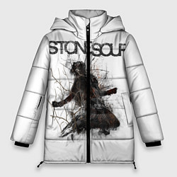 Куртка зимняя женская Stone Sour: Rage, цвет: 3D-черный