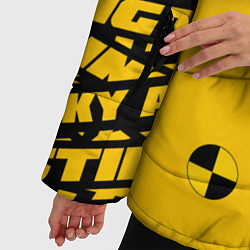 Куртка зимняя женская ASAP Rocky Testing, цвет: 3D-черный — фото 2