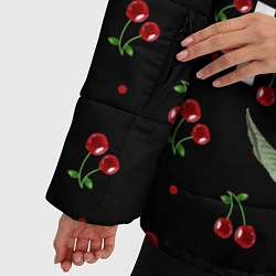 Куртка зимняя женская Тима Белорусских: Витаминка, цвет: 3D-черный — фото 2