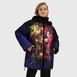 Куртка зимняя женская Apex Legends: Stories, цвет: 3D-красный — фото 2