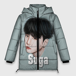 Куртка зимняя женская BTS Suga, цвет: 3D-черный