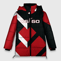 Куртка зимняя женская CS:GO Cyrex Style, цвет: 3D-черный