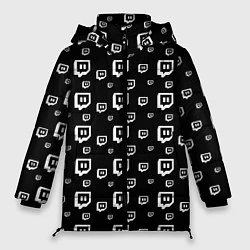Куртка зимняя женская Twitch: Black Pattern, цвет: 3D-черный