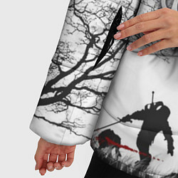 Куртка зимняя женская The Witcher 3: Wild Hunt, цвет: 3D-черный — фото 2
