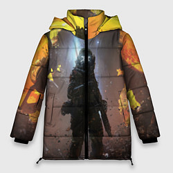 Куртка зимняя женская Apex Legends: Sunrise, цвет: 3D-черный