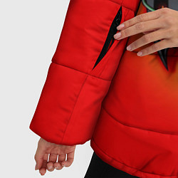 Куртка зимняя женская Маленькая фурия, цвет: 3D-черный — фото 2