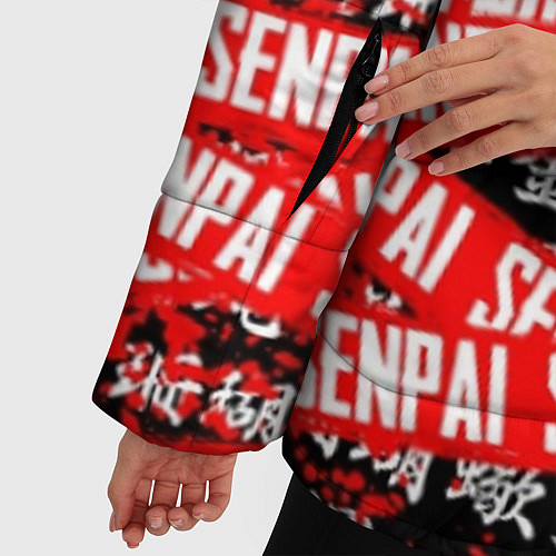 Женская зимняя куртка SENPAI / 3D-Черный – фото 5