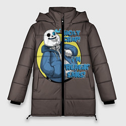 Куртка зимняя женская Holy Crap, цвет: 3D-черный