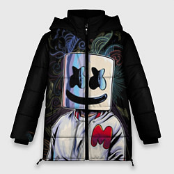 Куртка зимняя женская Marshmello XXX, цвет: 3D-черный