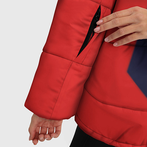 Женская зимняя куртка USA / 3D-Черный – фото 5