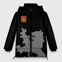 Куртка зимняя женская Сборная Финляндии, цвет: 3D-черный