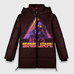 Куртка зимняя женская Johnny Silverhand - SAMURAI, цвет: 3D-черный