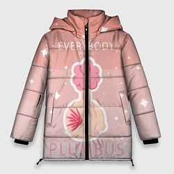Куртка зимняя женская Plumbus, цвет: 3D-красный