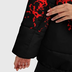Куртка зимняя женская OVERLORD, цвет: 3D-красный — фото 2