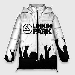 Куртка зимняя женская LINKIN PARK, цвет: 3D-черный