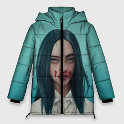 Куртка зимняя женская Билли Айлиш, цвет: 3D-черный