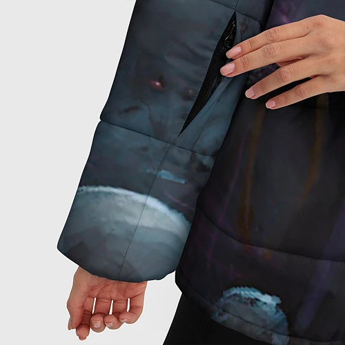 Женская зимняя куртка Overlord / 3D-Черный – фото 5