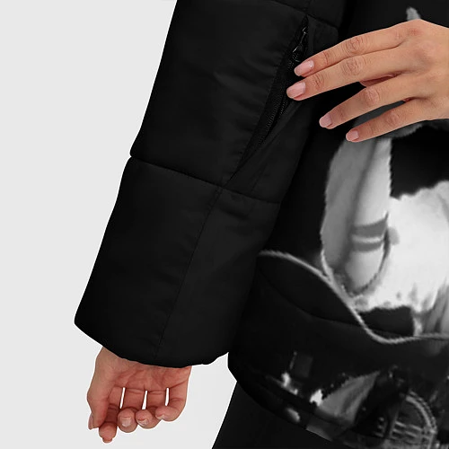 Женская зимняя куртка ДДТ / 3D-Светло-серый – фото 5