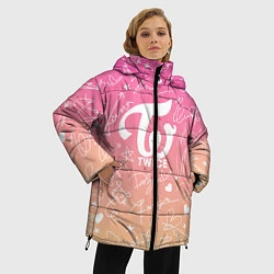 Куртка зимняя женская TWICE АВТОГРАФЫ, цвет: 3D-черный — фото 2