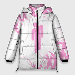 Куртка зимняя женская Billie Eilish: Pink Style, цвет: 3D-черный