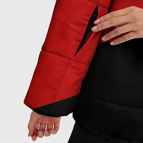 Женская зимняя куртка Алиса / 3D-Черный – фото 5