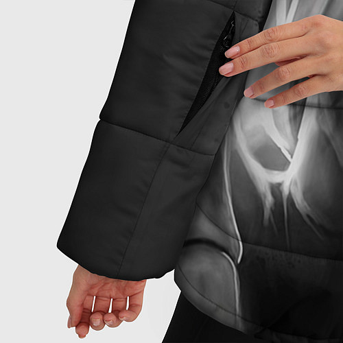 Женская зимняя куртка UNDERTALE / 3D-Черный – фото 5