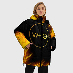 Куртка зимняя женская DOCTOR WHO, цвет: 3D-светло-серый — фото 2