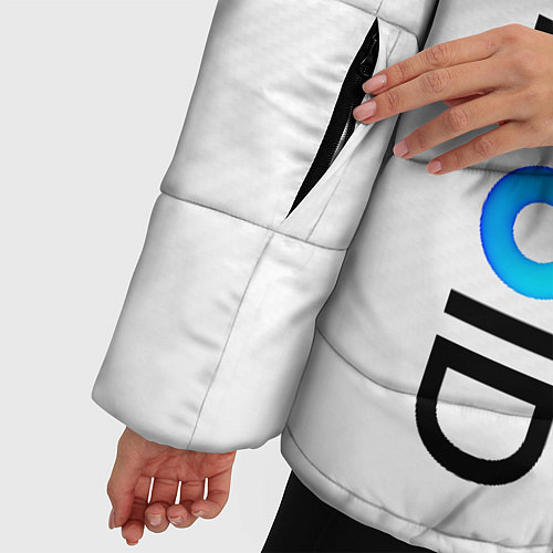 Женская зимняя куртка DETROIT BECOME HUMAN / 3D-Черный – фото 5