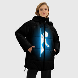 Куртка зимняя женская Portal, цвет: 3D-черный — фото 2