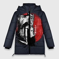 Куртка зимняя женская Принцесса Мононоке, цвет: 3D-черный