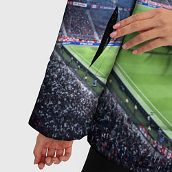Куртка зимняя женская FC Arsenal, цвет: 3D-черный — фото 2