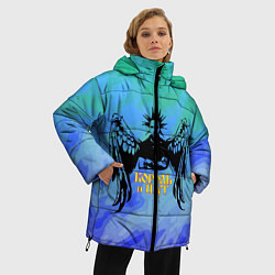 Куртка зимняя женская Король и Шут, цвет: 3D-светло-серый — фото 2