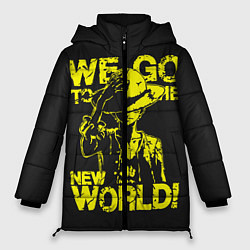 Куртка зимняя женская One Piece We Go World, цвет: 3D-черный