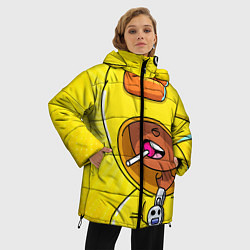 Куртка зимняя женская BRAWL STARS SALLY LEON, цвет: 3D-красный — фото 2