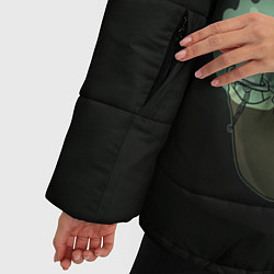 Куртка зимняя женская Sally face, цвет: 3D-черный — фото 2