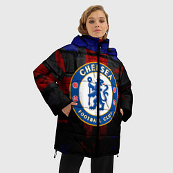 Куртка зимняя женская Chelsea, цвет: 3D-красный — фото 2